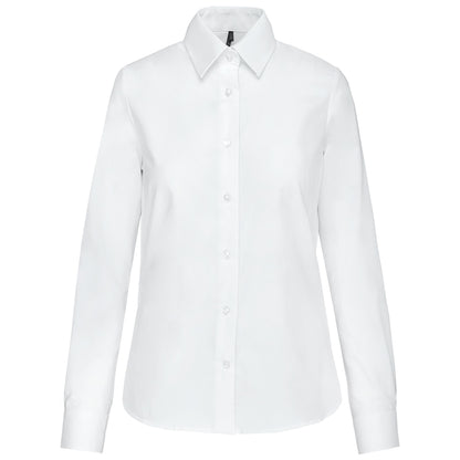 Chemise Oxford Femme Manches Longues