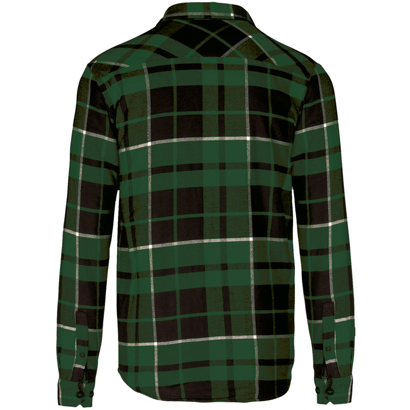 Surchemise à Carreaux Homme Doublée Sherpa