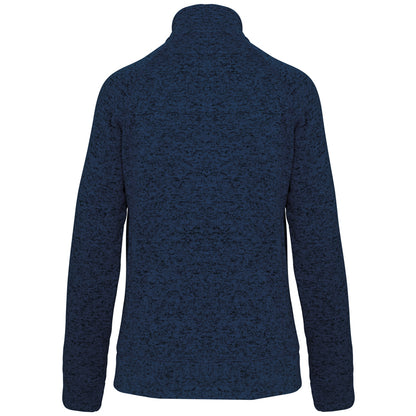 Women's Heathered Zip-Up Jacket