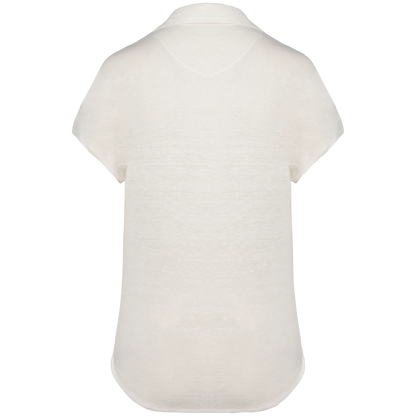 Polo en Lin pour Femme