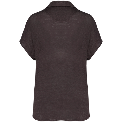 Polo en Lin pour Femme