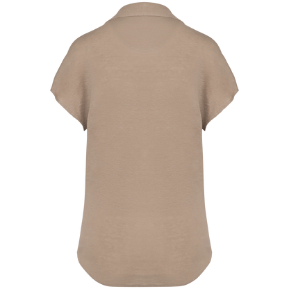 Polo en Lin pour Femme