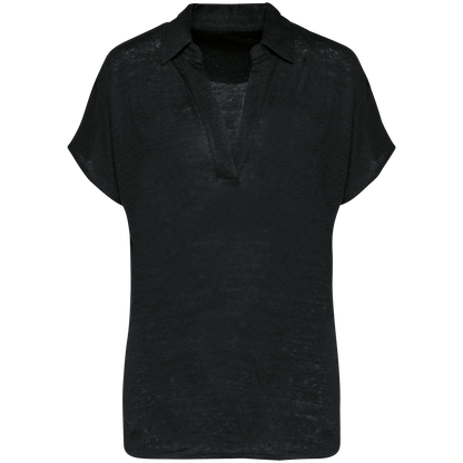 Polo en Lin pour Femme