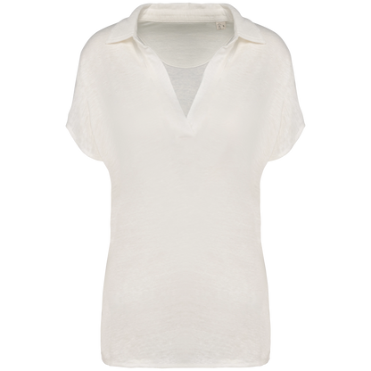 Polo en Lin pour Femme