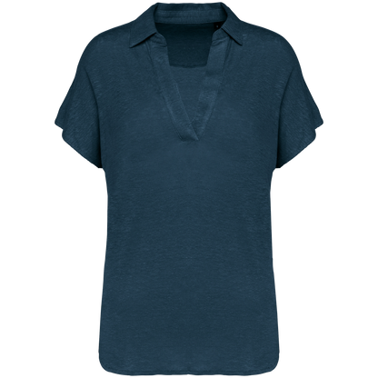 Polo en Lin pour Femme