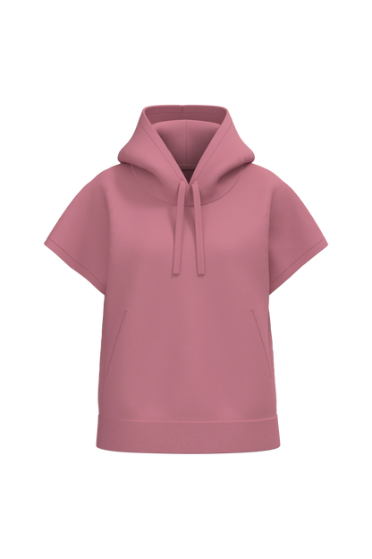 Sweat oversize sans manches femme