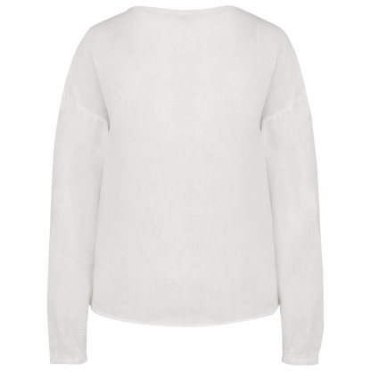 Blouse Lin Femme Écoresponsable