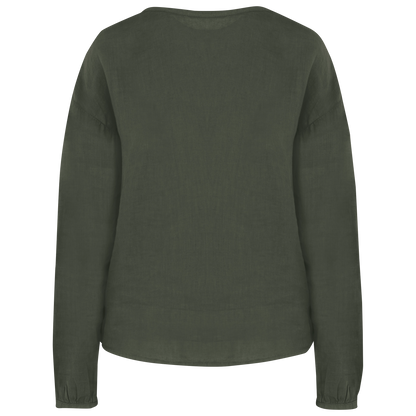 Blouse Lin Femme Écoresponsable