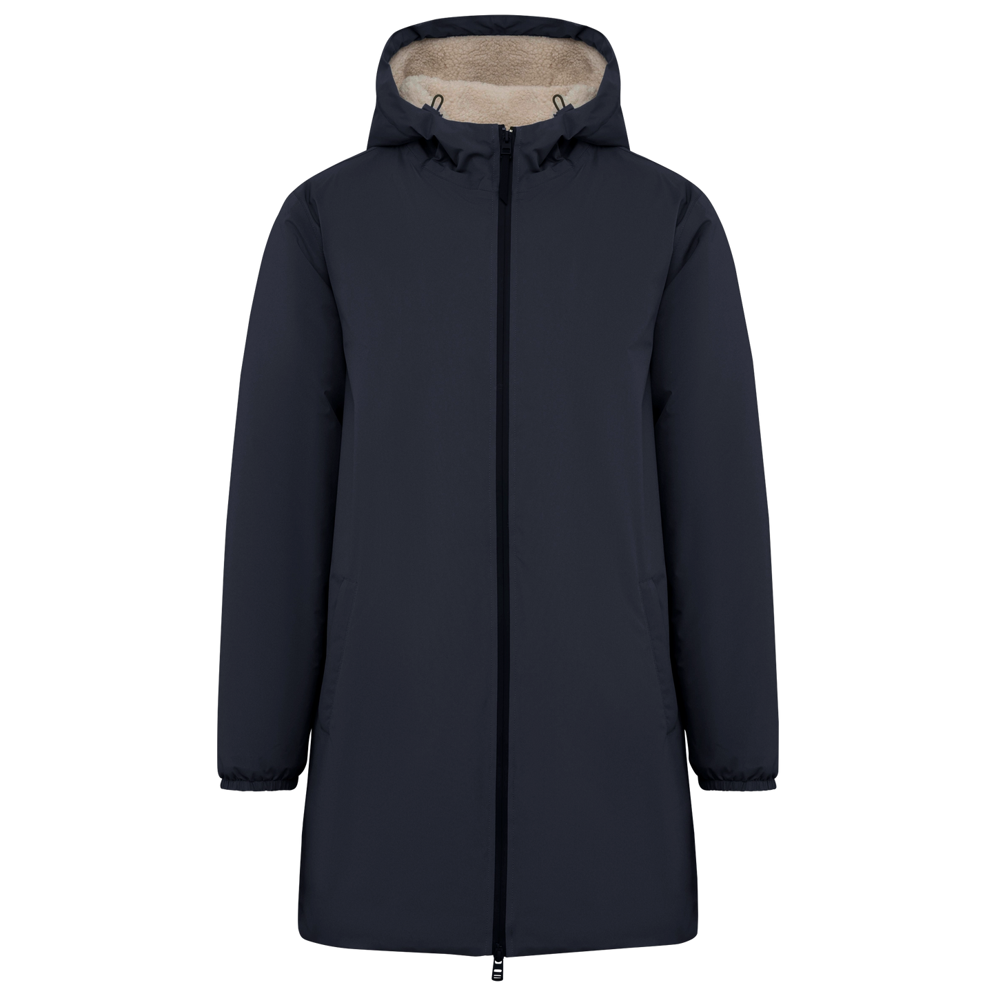 Veste Imperméable Unisexe Doublée Sherpa