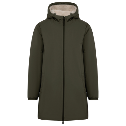 Veste Imperméable Unisexe Doublée Sherpa