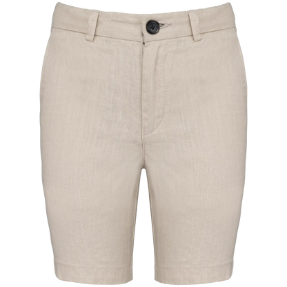 Children's linen Bermuda shorts