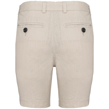 Children's linen Bermuda shorts