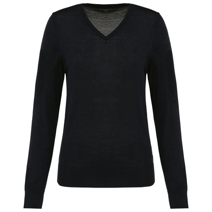 Women's Merino V-Neck Sweater