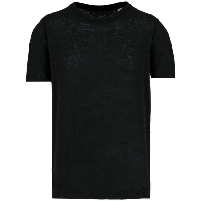 T-shirt Lin Homme Coupe Ajustée