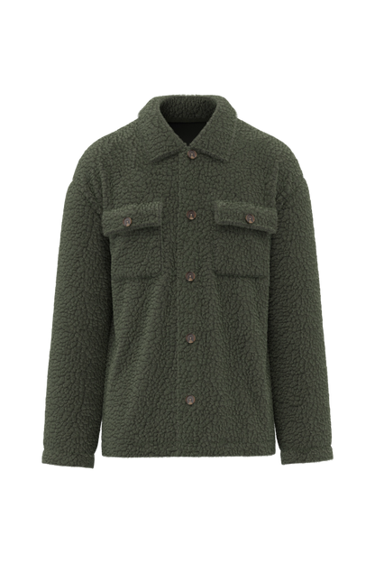 Unisex Sherpa Overshirt