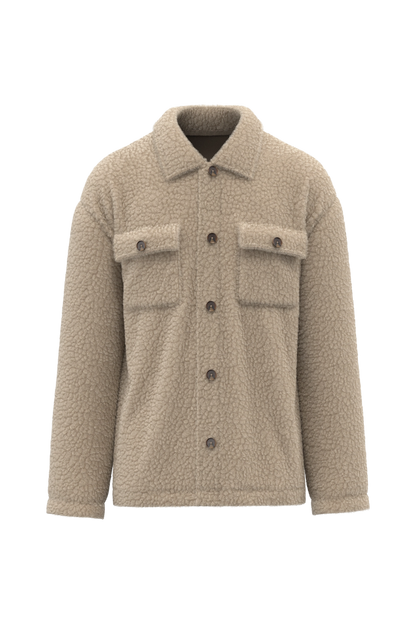 Unisex Sherpa Overshirt