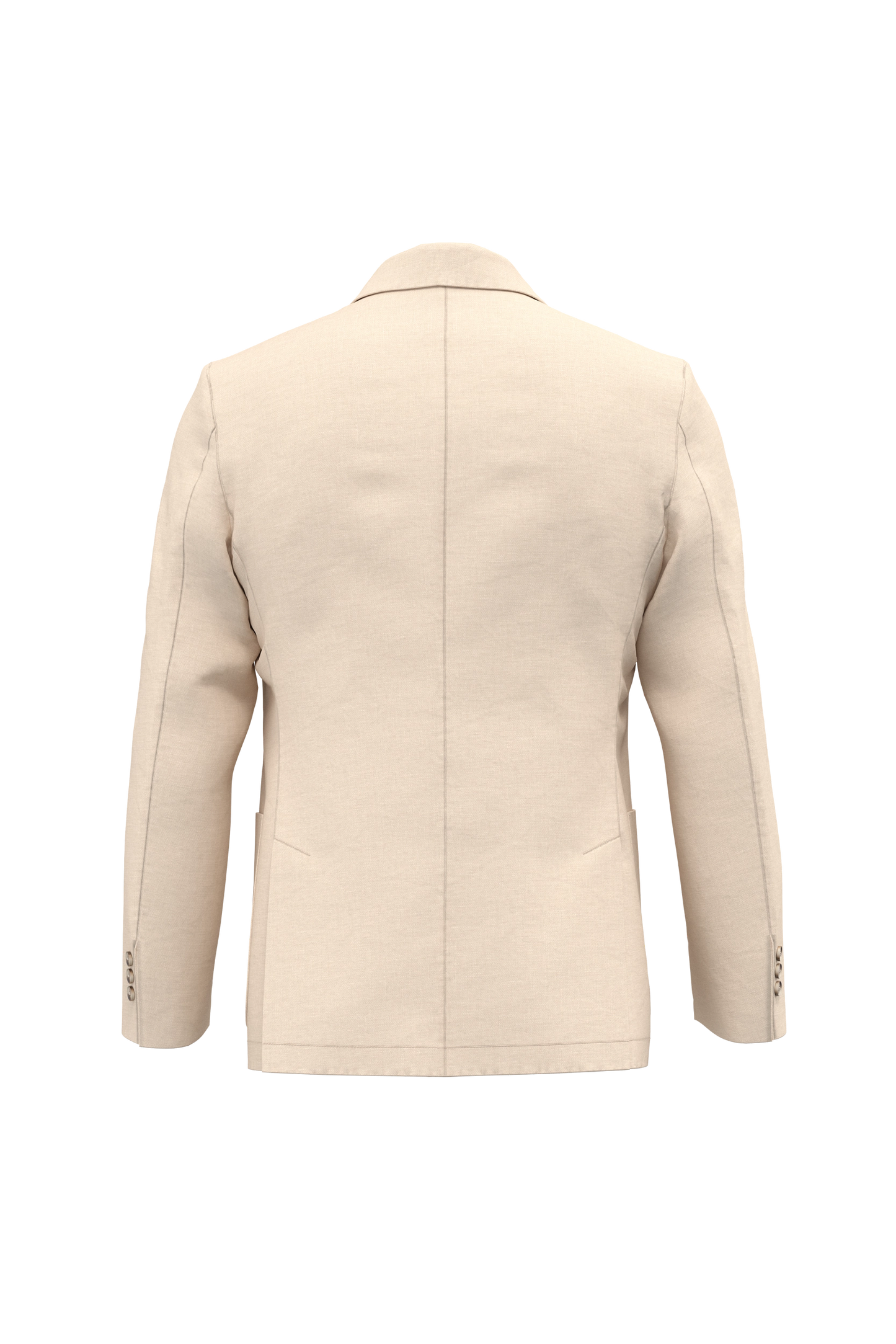Blazer en Lin Homme Délavé