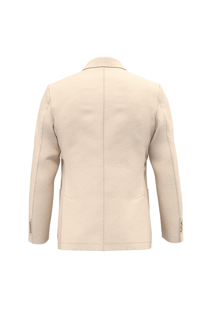 Blazer en Lin Homme Délavé