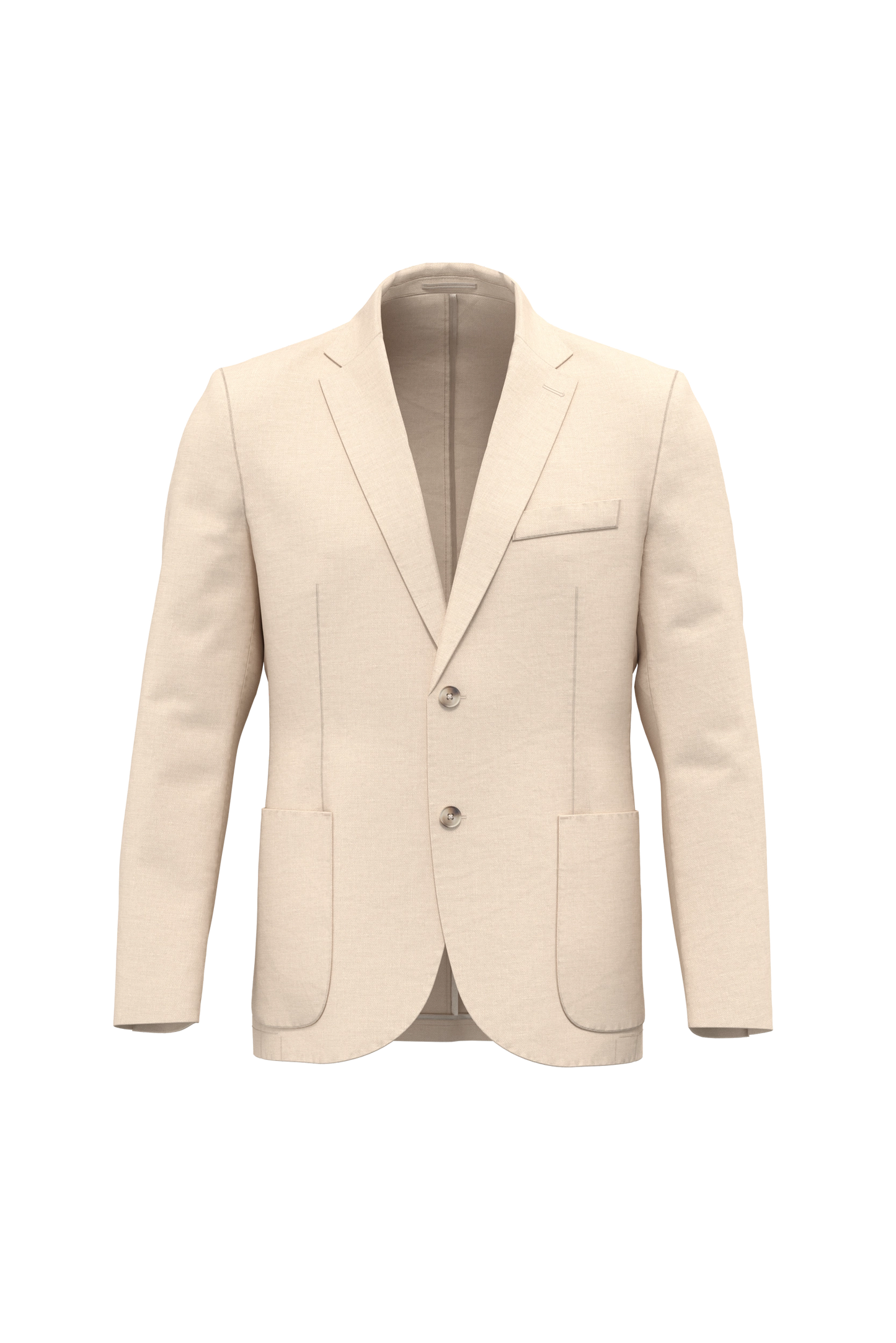 Blazer en Lin Homme Délavé