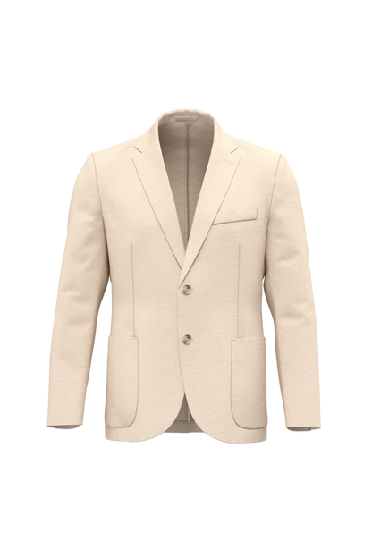 Blazer en Lin Homme Délavé