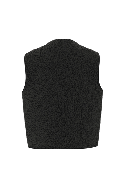 Veste Sans Manches Sherpa Femme