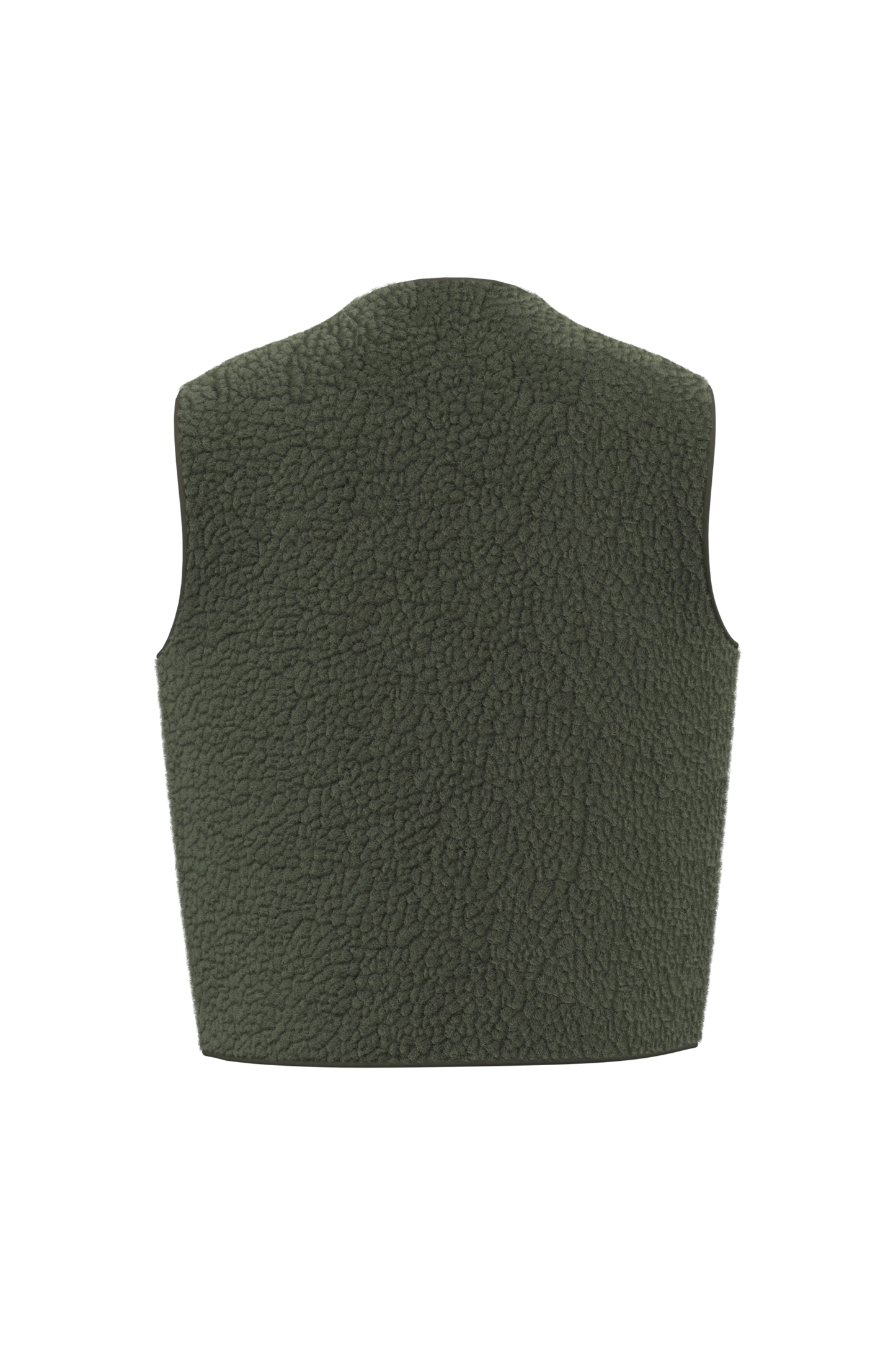 Veste Sans Manches Sherpa Femme