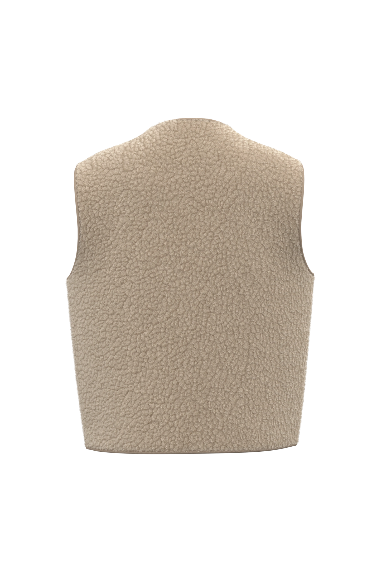 Veste Sans Manches Sherpa Femme