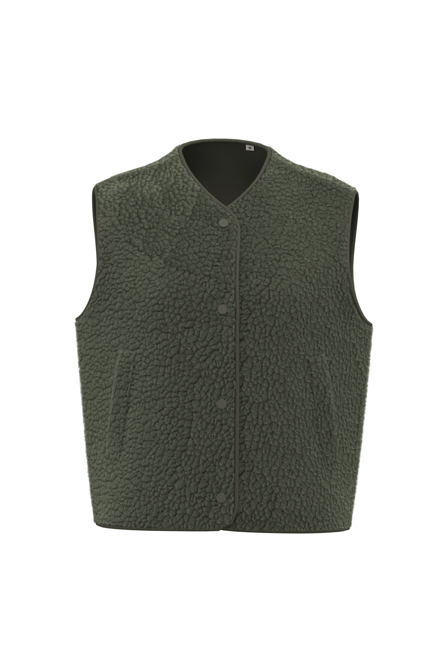 Veste Sans Manches Sherpa Femme