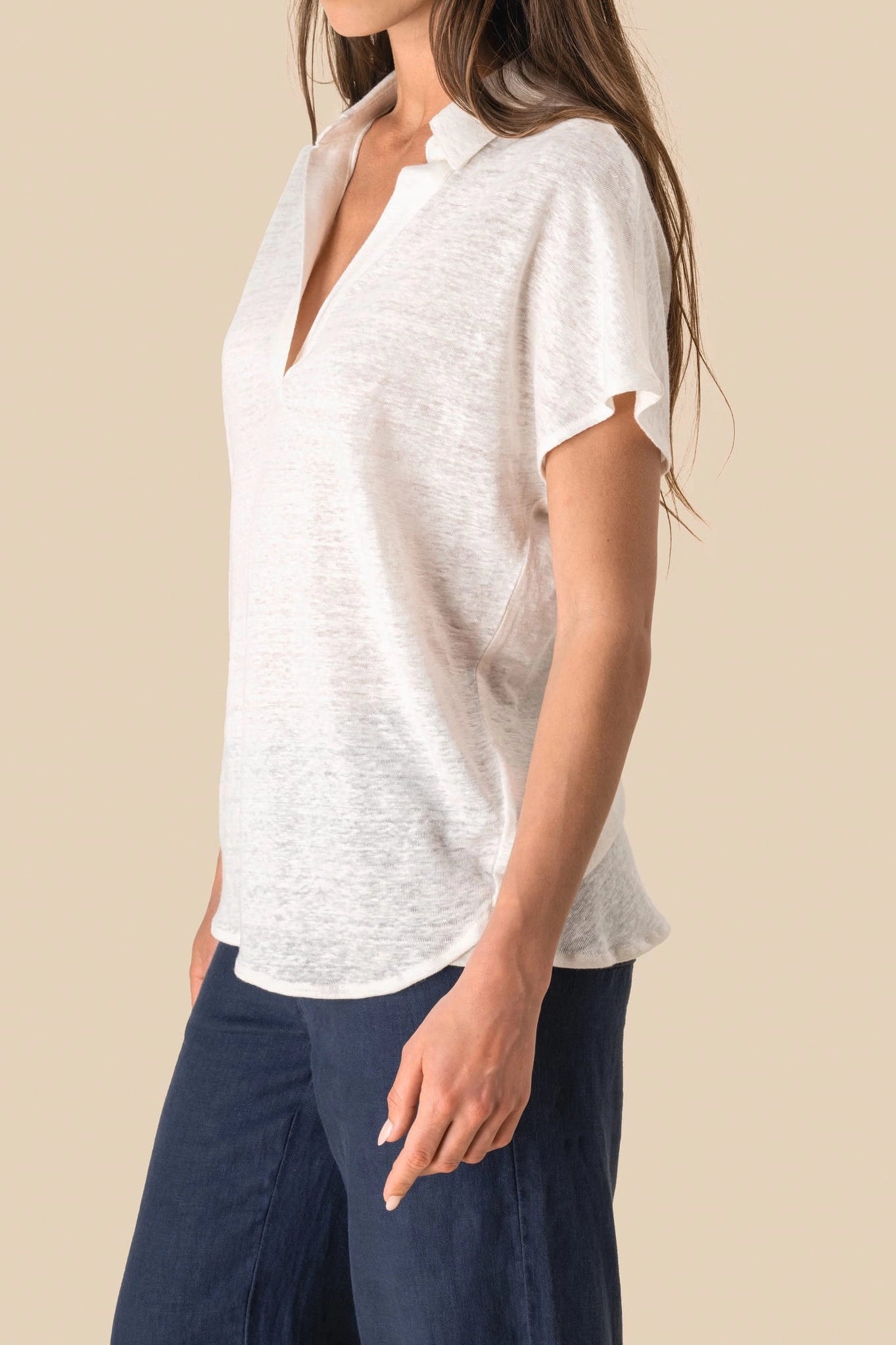 Polo en Lin pour Femme | Confortable et Elégance | French Loom