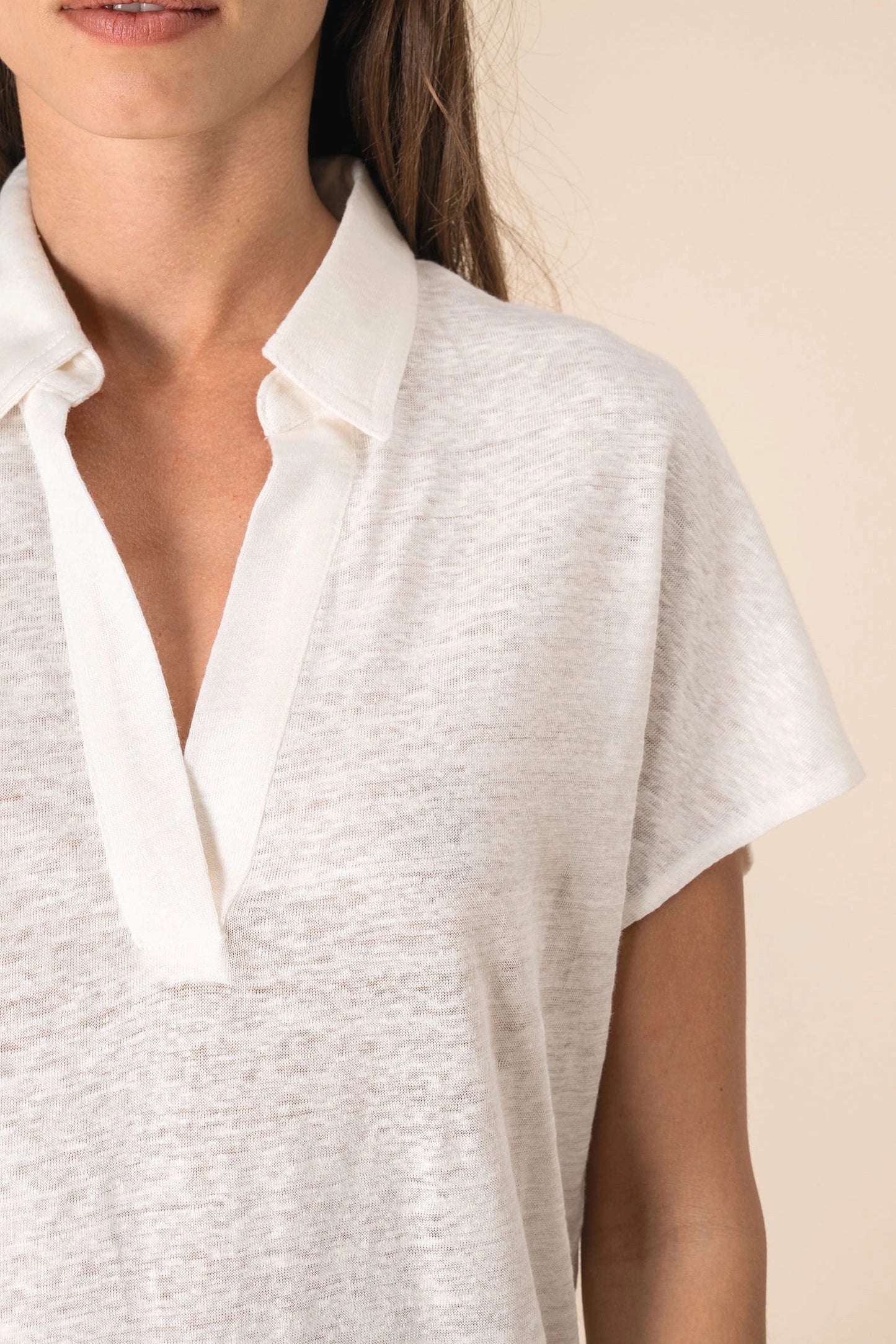 Polo en Lin pour Femme | Confortable et Elégance | French Loom