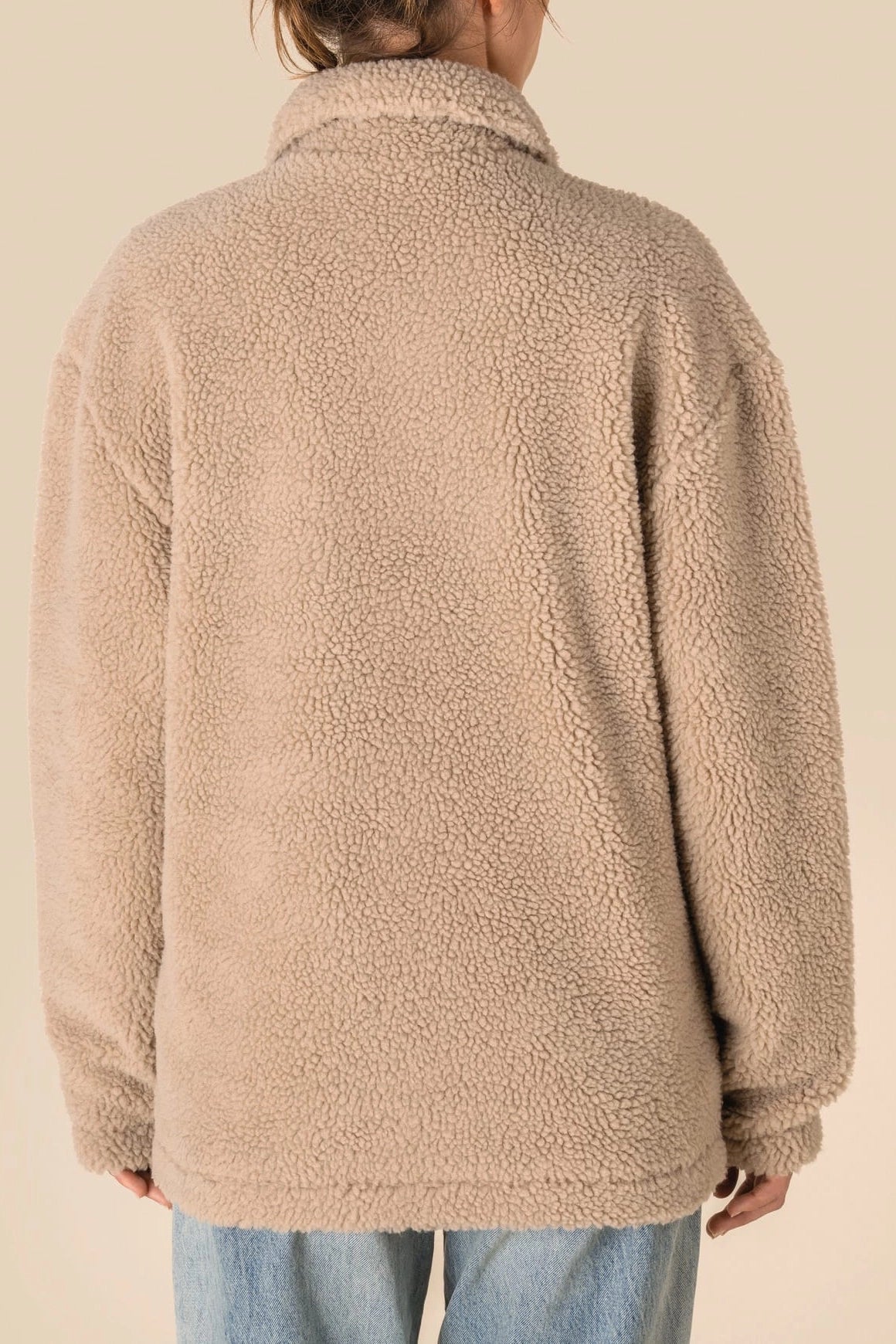 Unisex Sherpa Overshirt