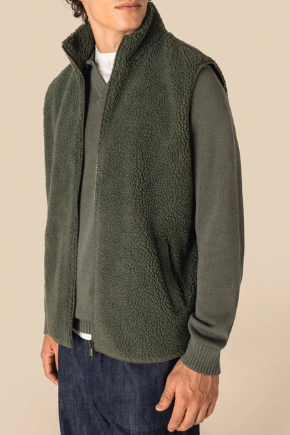 Veste Sans Manches Sherpa Homme