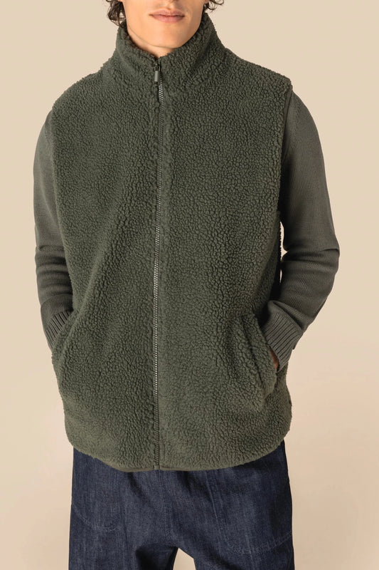 Veste Sans Manches Sherpa Homme