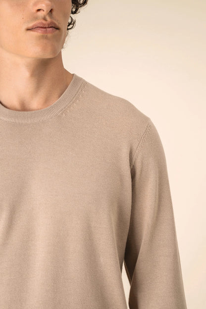 Pull Col Rond Homme