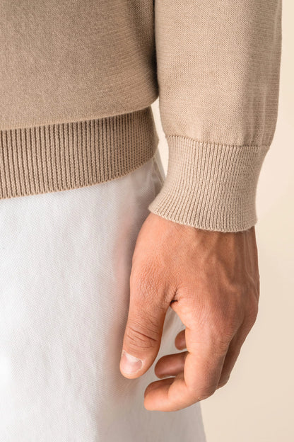 Pull Col Rond Homme